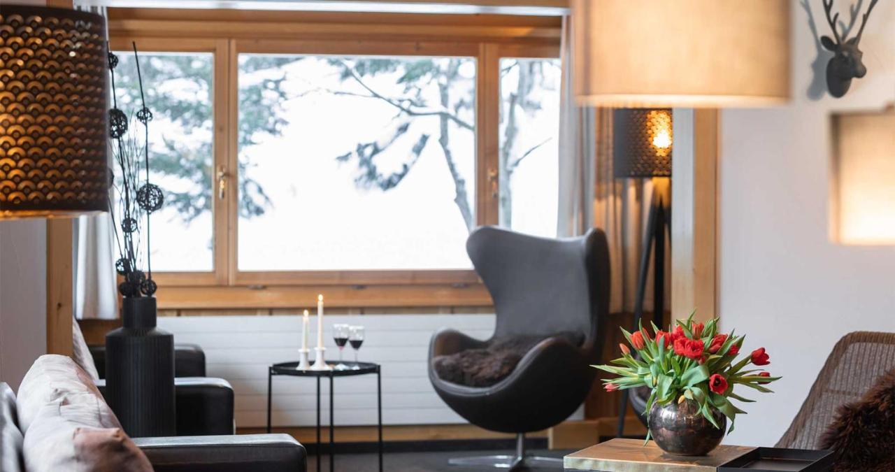 Seeblick Davos Buitenkant foto