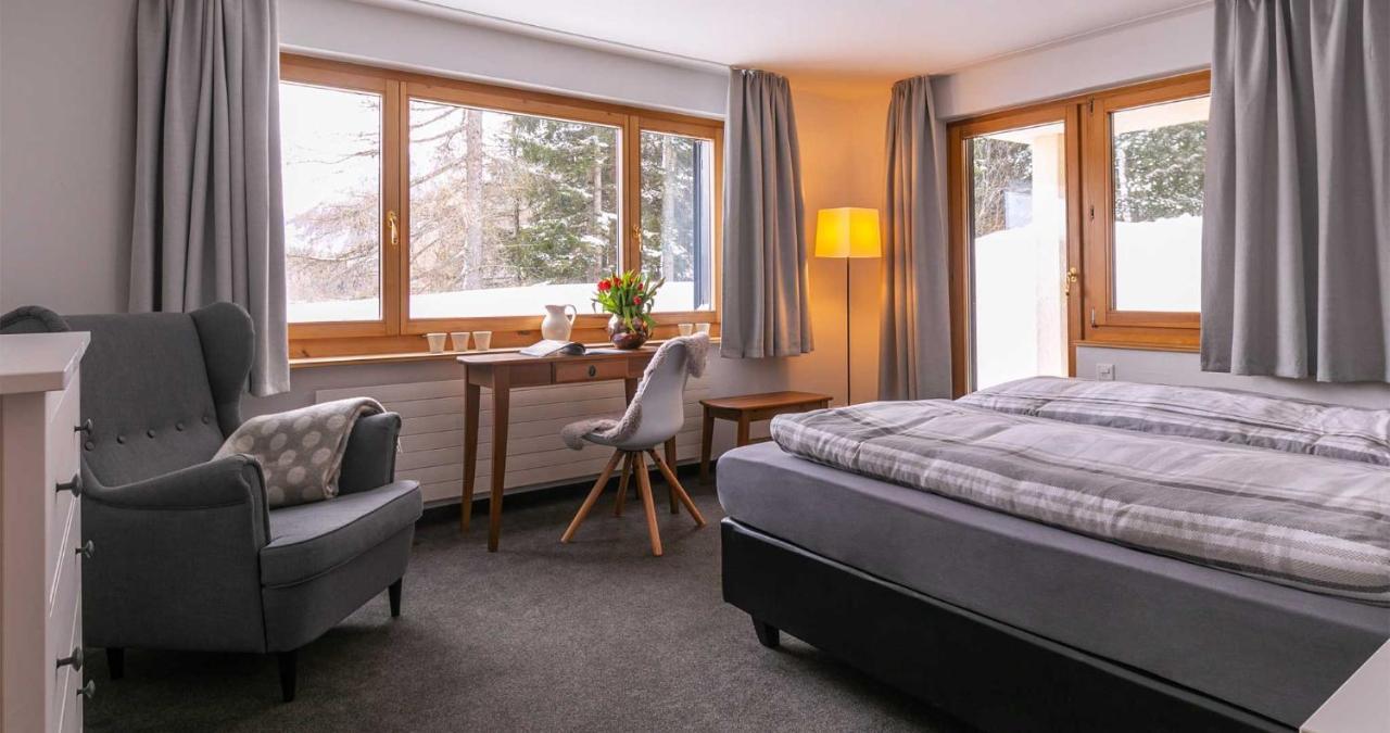 Seeblick Davos Buitenkant foto