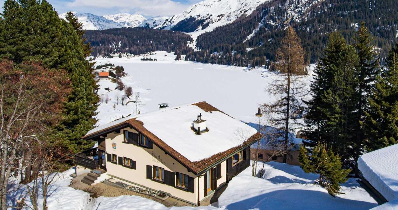 Seeblick Davos Buitenkant foto