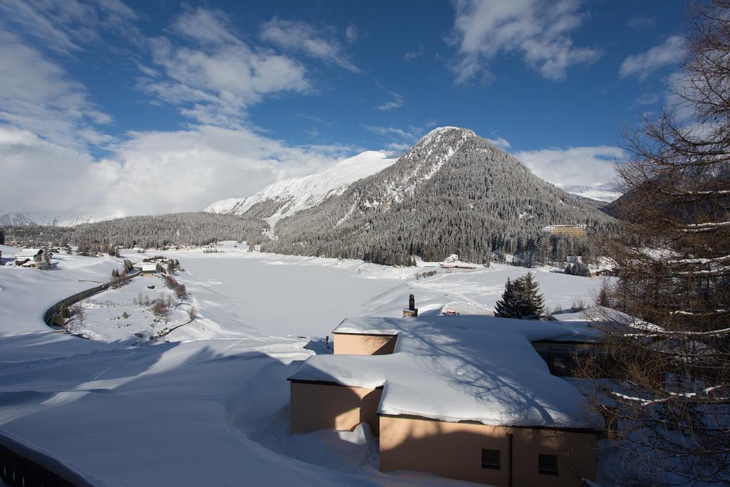 Seeblick Davos Buitenkant foto